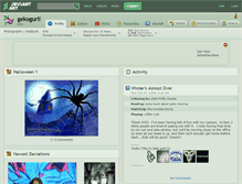 Tablet Screenshot of gekogurli.deviantart.com