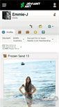 Mobile Screenshot of emmie-j.deviantart.com