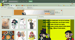 Desktop Screenshot of kittyzilla.deviantart.com