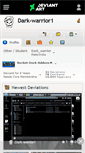 Mobile Screenshot of dark-warrior1.deviantart.com