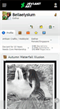 Mobile Screenshot of bellaelysium.deviantart.com