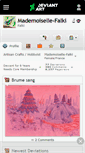Mobile Screenshot of mademoiselle-falki.deviantart.com
