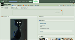 Desktop Screenshot of moti-cohen.deviantart.com