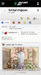 Mobile Screenshot of forstarvingeyes.deviantart.com