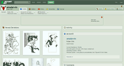 Desktop Screenshot of amadarwin.deviantart.com