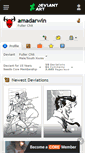 Mobile Screenshot of amadarwin.deviantart.com
