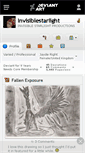 Mobile Screenshot of invisiblestarlight.deviantart.com