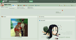 Desktop Screenshot of kagari-chan.deviantart.com