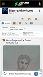 Mobile Screenshot of bizarreadventures.deviantart.com