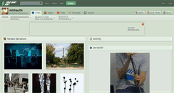 Desktop Screenshot of michau04.deviantart.com