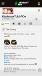 Mobile Screenshot of kiyoteruxyuki-fc.deviantart.com