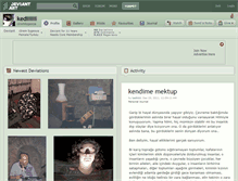 Tablet Screenshot of kediiiiiii.deviantart.com