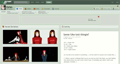 Desktop Screenshot of ezrien.deviantart.com