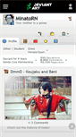 Mobile Screenshot of minatorn.deviantart.com