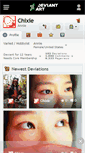 Mobile Screenshot of chixie.deviantart.com
