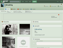 Tablet Screenshot of k4breathing.deviantart.com