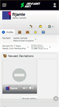 Mobile Screenshot of ftjamie.deviantart.com