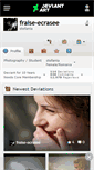 Mobile Screenshot of fraise-ecrasee.deviantart.com