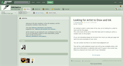 Desktop Screenshot of inkusers.deviantart.com