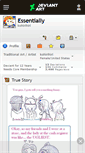Mobile Screenshot of essentially.deviantart.com
