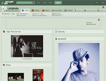 Tablet Screenshot of lauphoto.deviantart.com