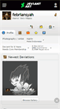 Mobile Screenshot of febriansyah.deviantart.com