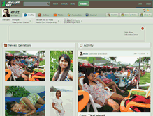 Tablet Screenshot of eruiz.deviantart.com
