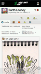 Mobile Screenshot of darth-looney.deviantart.com