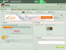 Tablet Screenshot of alataya.deviantart.com