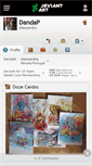 Mobile Screenshot of dandap.deviantart.com