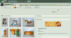Desktop Screenshot of lionkinglover123.deviantart.com