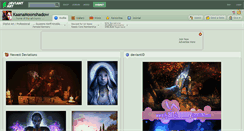 Desktop Screenshot of kaanamoonshadow.deviantart.com