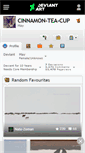 Mobile Screenshot of cinnamon-tea-cup.deviantart.com