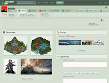 Tablet Screenshot of kriollo.deviantart.com