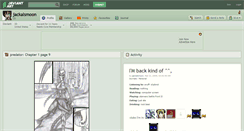 Desktop Screenshot of jackalsmoon.deviantart.com