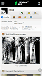 Mobile Screenshot of disx.deviantart.com