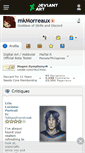 Mobile Screenshot of mkmorreaux.deviantart.com