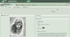 Desktop Screenshot of orion-m-42.deviantart.com