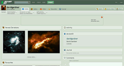 Desktop Screenshot of davidgardner.deviantart.com