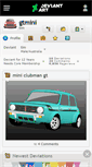 Mobile Screenshot of gtmini.deviantart.com