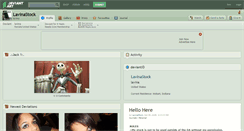 Desktop Screenshot of lavinastock.deviantart.com