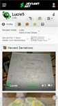 Mobile Screenshot of lucre5.deviantart.com