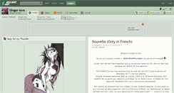 Desktop Screenshot of ginger-love.deviantart.com
