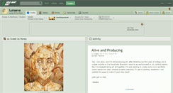 Desktop Screenshot of lunaeva.deviantart.com