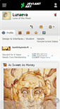 Mobile Screenshot of lunaeva.deviantart.com