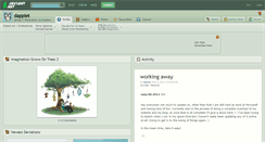 Desktop Screenshot of dapplet.deviantart.com