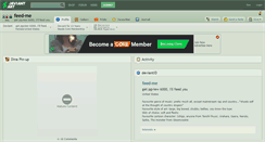 Desktop Screenshot of feed-me.deviantart.com