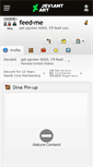 Mobile Screenshot of feed-me.deviantart.com