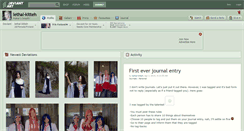 Desktop Screenshot of lethal-kitteh.deviantart.com