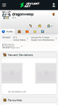 Mobile Screenshot of dragonweep.deviantart.com